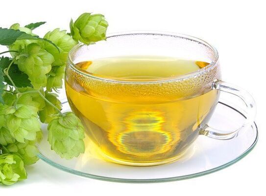 Hop decoction to relax after penis enlargement exercises
